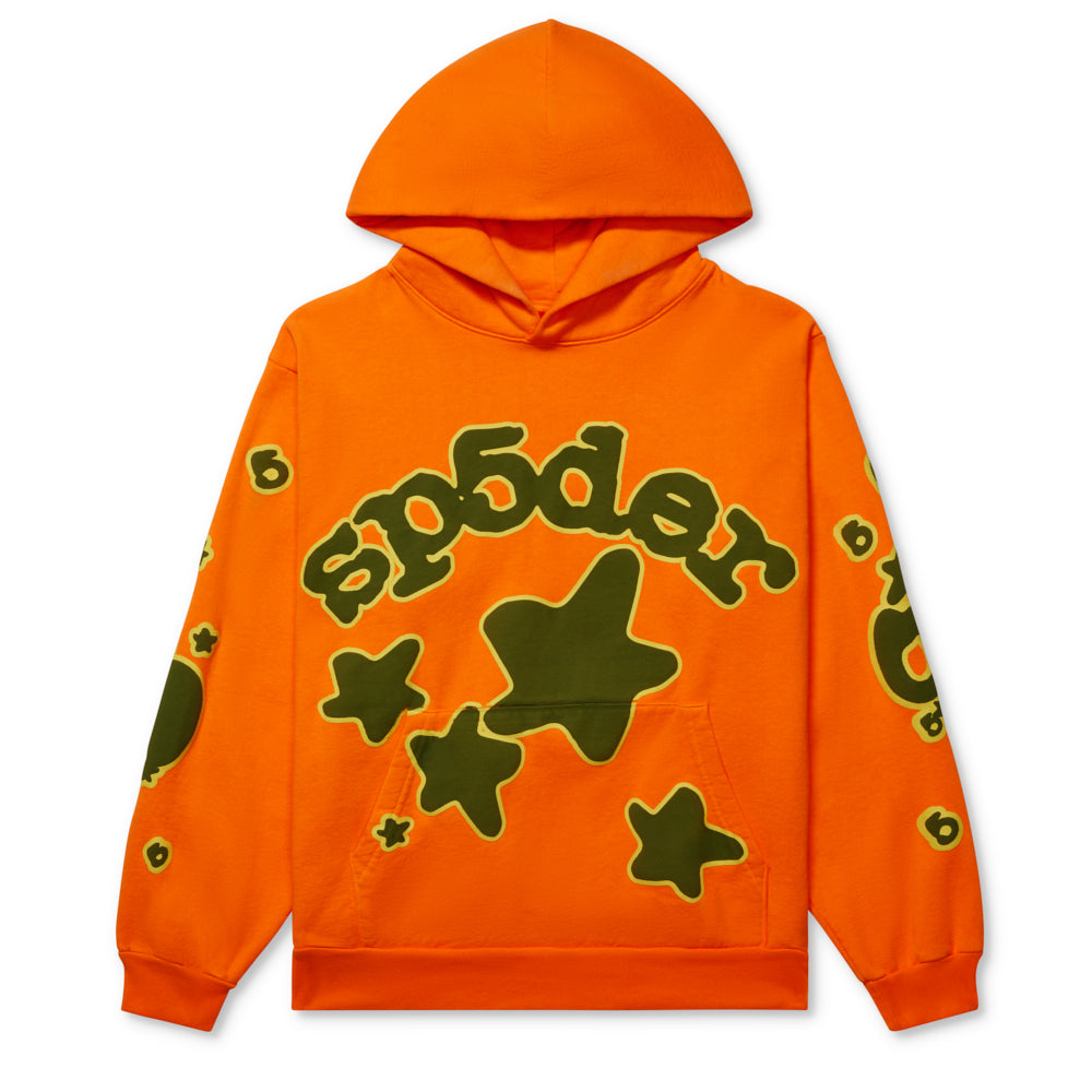 Orange Hoodie | Classic Orange Hoodie | Sp5der