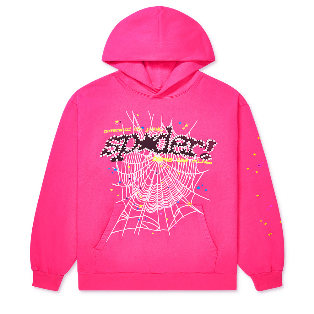 Women's Pink Hoodie | Comfy Hoodie | Sp5der