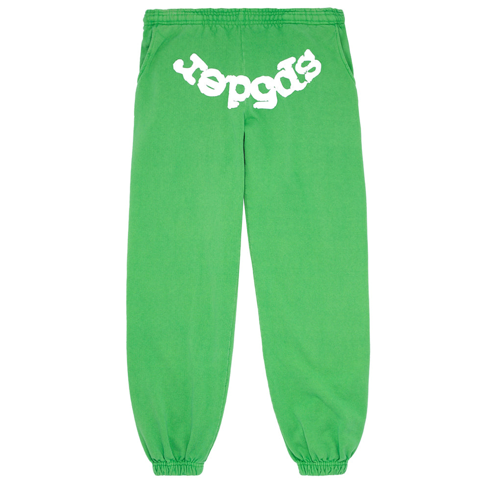 Classic Green Sweatpant | Unisex Green Sweatpant | Sp5der