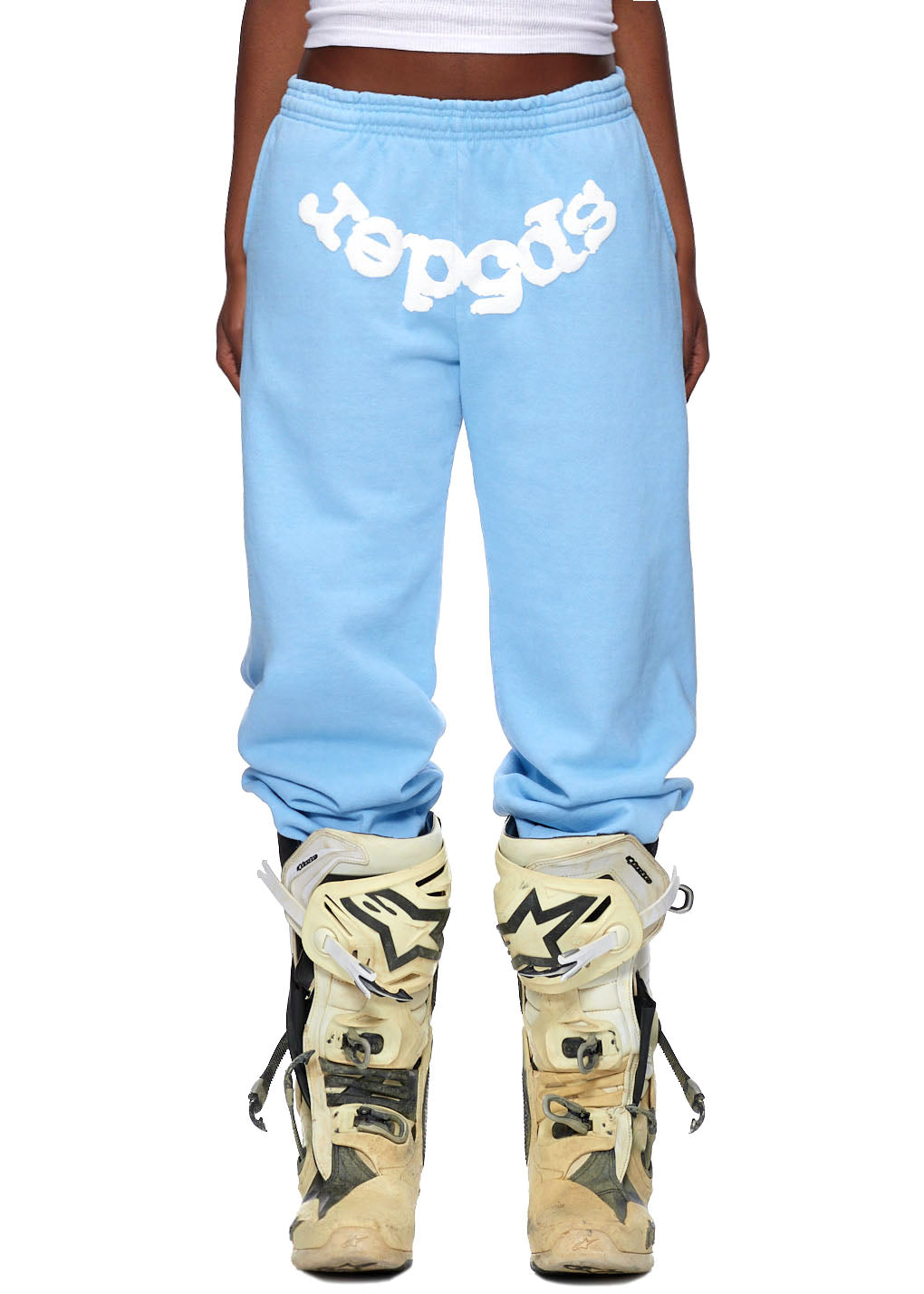 Puff Print Joggers | Unisex Streetwear Pants | Sp5der