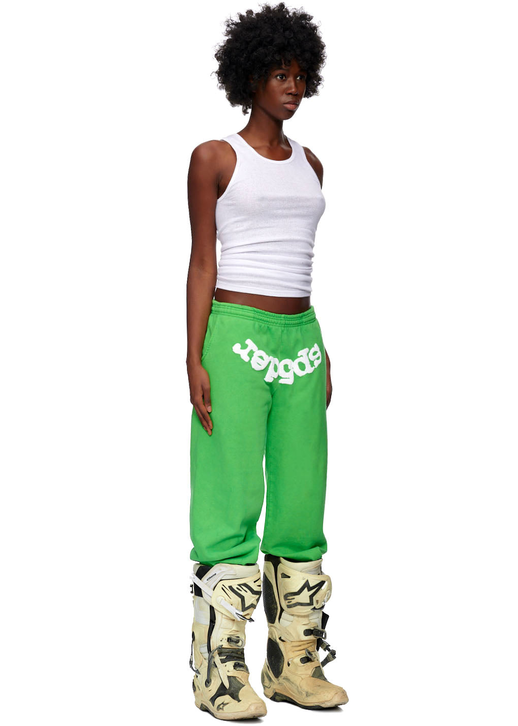 Classic Green Sweatpant | Unisex Green Sweatpant | Sp5der