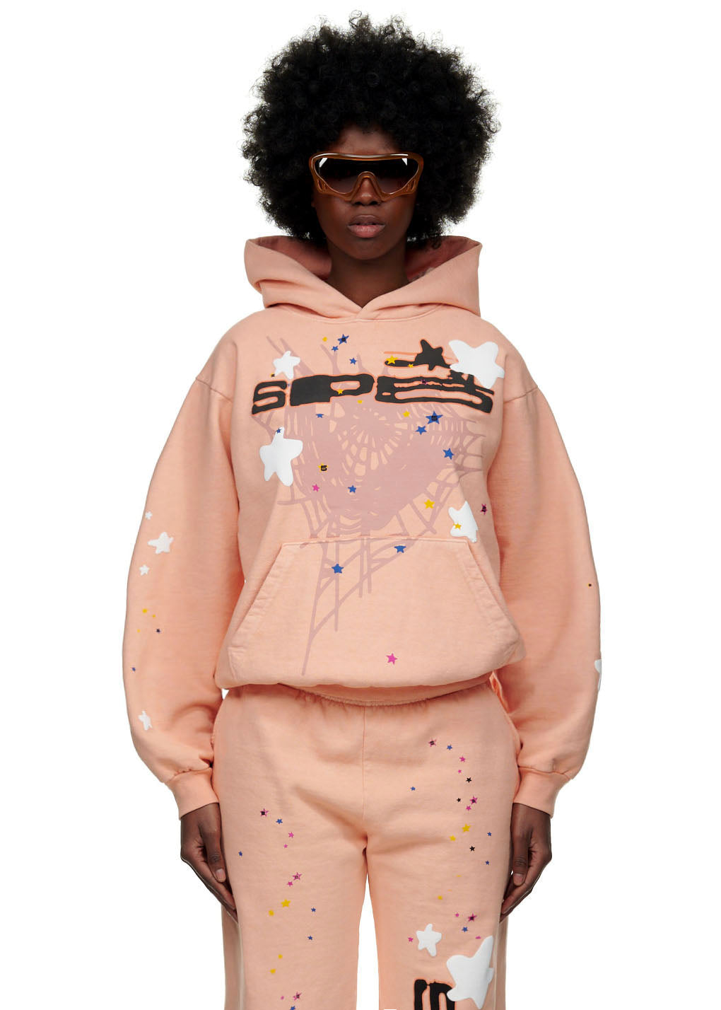 Unisex Peach Hoodie | Peach Hoodie | Sp5der